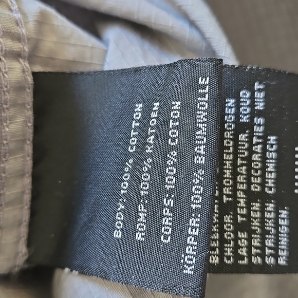 Harley Davidson Gray Logo Button-Up Men's Shirt - Picture 9 of 9